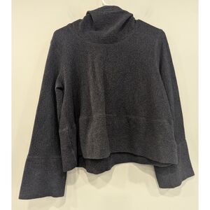 Lululemon Retreat Yourself Grey Textured Hoodie Pullover Size Small